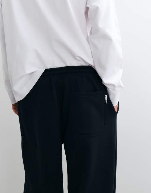 Jack & Jones joggers pianta larga neri, 4 di 5