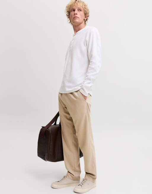Jack & Jones - Joggingbroek in beige, 6 van 7