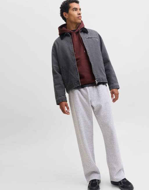 Jack & Jones joggingbukser i lysegråmeleret, 6 af 7