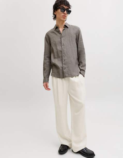 Jack & Jones – Jogginghose in Cloud Dancer - view 1