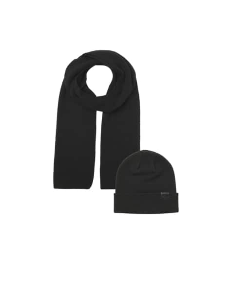 Jack & Jones - Jolly - Coffret cadeau avec accessoires en maille - Noir - view 1
