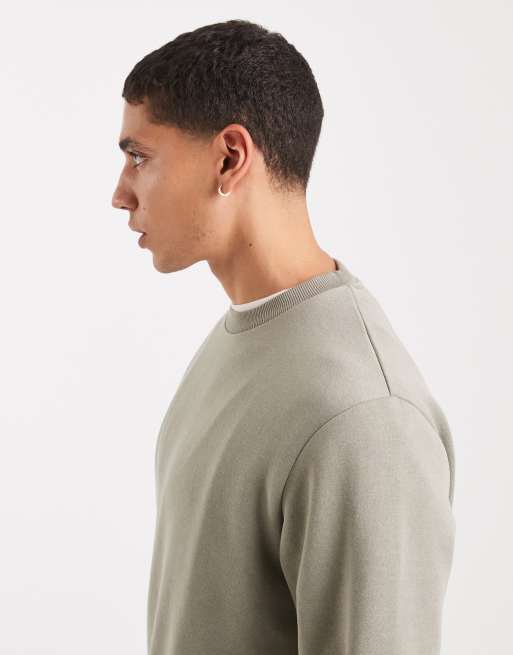 Jack & Jones - Kakigrøn sweatshirt, 4 af 5