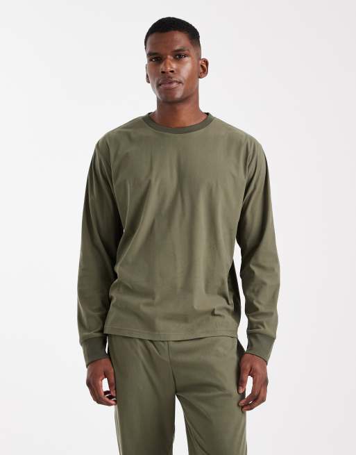 Jack & Jones - Kakigrønt loungesæt, 2 af 5