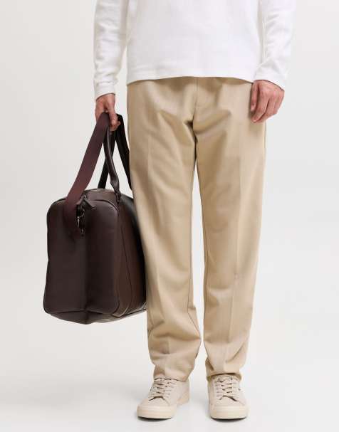 Jack & Jones Kane joggers holgados de cintura media en gris - view 1