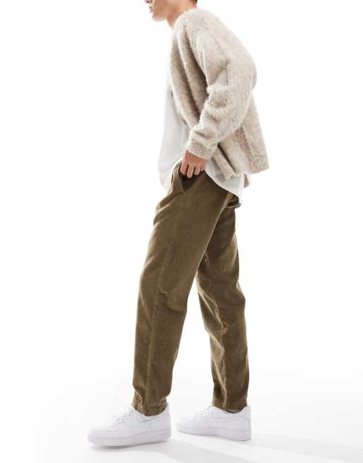 Jack & Jones – Kane – Locker geschnittene Cordhose in Beige mit Kordelzugbund, 3 von 5