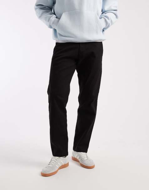 Jack & Jones Kane loose fit chino in black - view 1