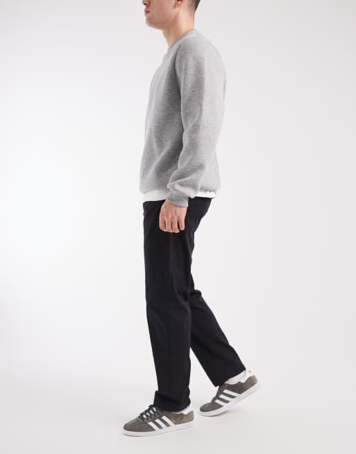 Jack & Jones Kane loose fit chino in navy, 3 of 5