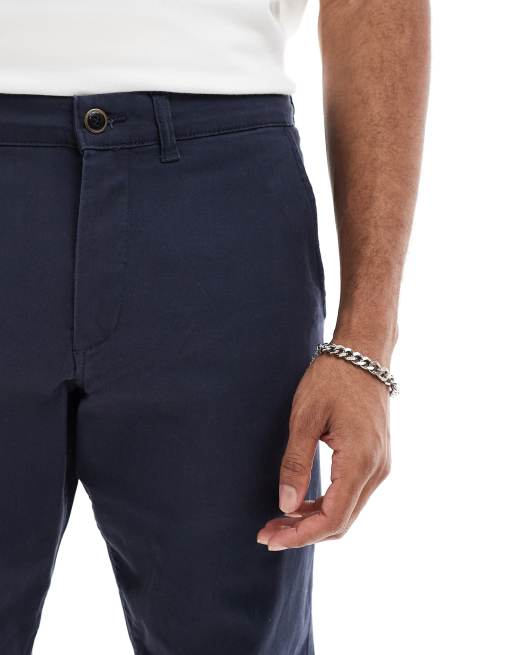 Jack & Jones - Kane - Lot de 2 pantalons chino décontractés - Beige et bleu marine, 3 de 5