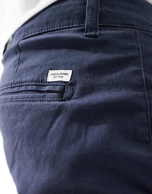 Jack & Jones - Kane - Pakke med 2 chinos med afslappet pasform i beige/marineblå, 5 af 5