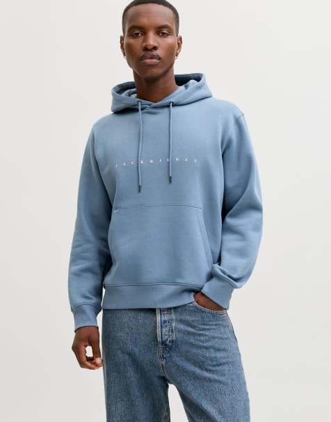 Jack & Jones – Kapuzenpullover in dunklem Marineblau - view 1