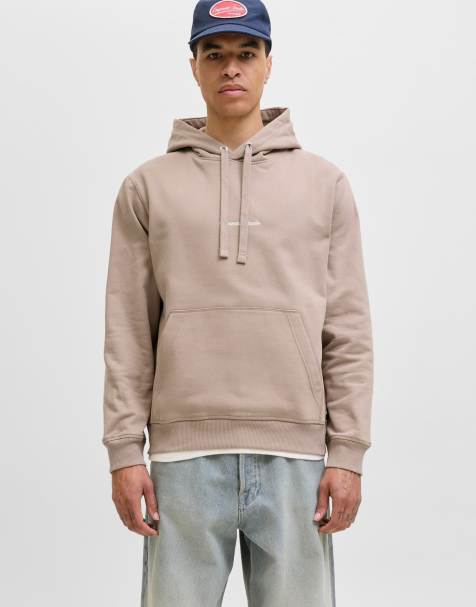 Jack & Jones – Kapuzenpullover in Mokka-Meringue - view 1