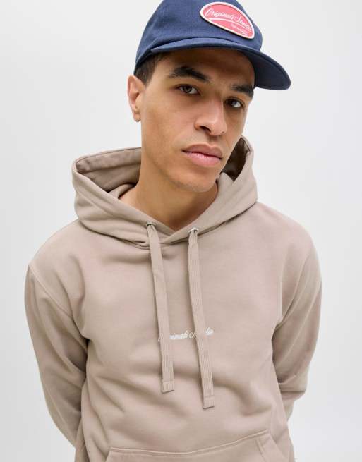 Jack & Jones – Kapuzenpullover in Mokka-Meringue, 6 von 7