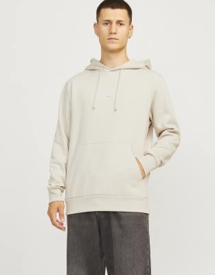 Jack & Jones Herren Offwhite Hoodies, Beige, Gr. Xl - Bild 4