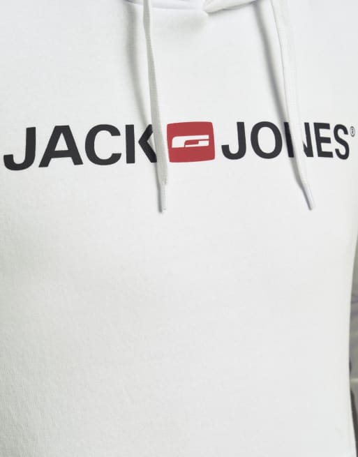 Jack & Jones Kapuzenpullover in Weiß, 4 von 7
