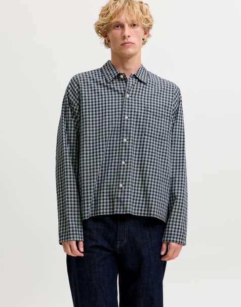 Jack & Jones – Kariertes Hemd in Sky Captain - view 1
