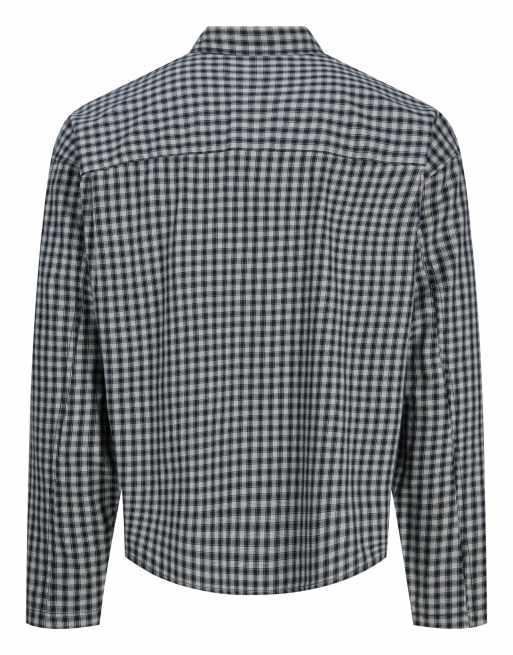 Jack & Jones – Kariertes Hemd in Sky Captain, 2 von 4