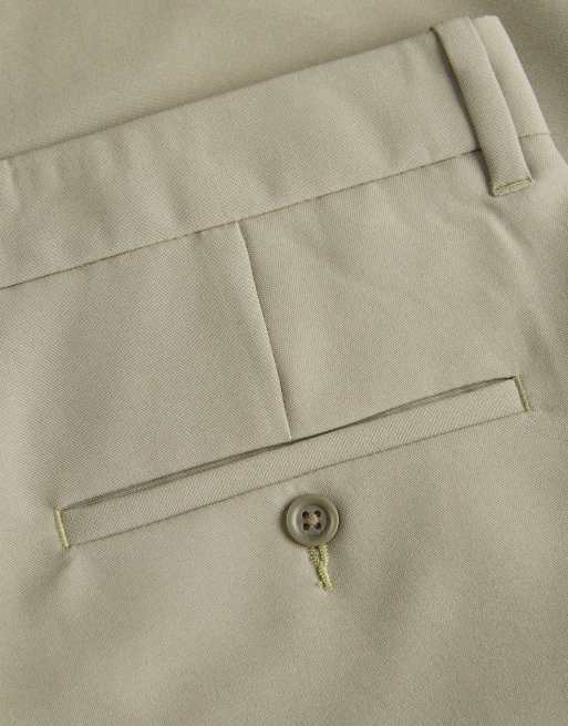 Jack & Jones - Klassieke broek in zilver saliegroen, 4 van 7