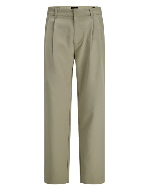 Jack & Jones - Klassieke broek in zilver saliegroen, 7 van 7