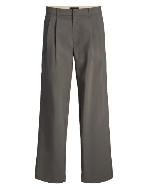 Jack & Jones klassiske bukser i asfaltgrå, 7 af 7