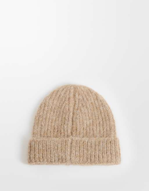 Jack & Jones knit beanie in beige, 3 of 3