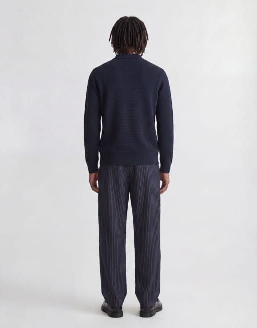 Jack & Jones Knitted pullover in sky captain, 2 of 6