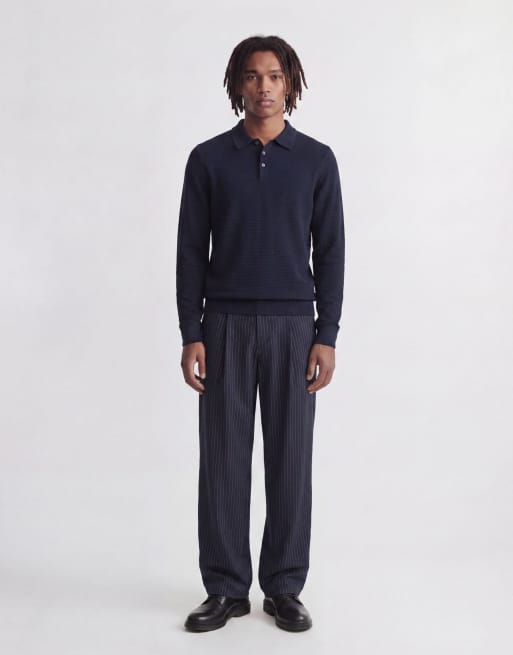 Jack & Jones Knitted pullover in sky captain, 3 of 6
