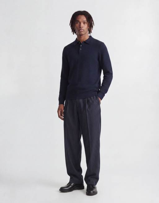 Jack & Jones Knitted pullover in sky captain, 4 of 6