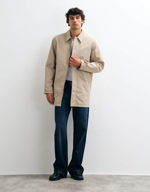 Jack & Jones kort mac-frakke i beige, 2 af 5