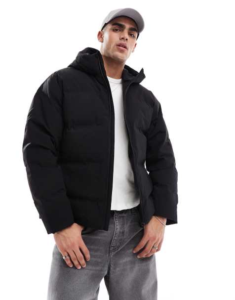 Jack & Jones - Kort sort dynejakke - view 1