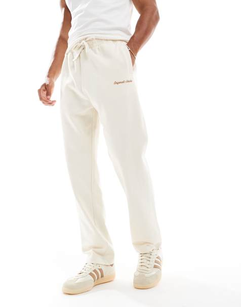 Jack & Jones relaxed fit jogger in cream