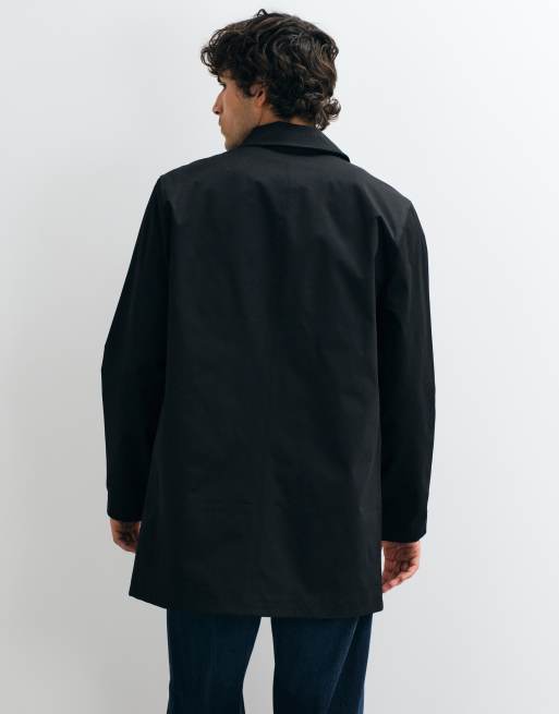 Jack & Jones krótki płaszcz przeciwdeszczowy w czerni, 5 z 5