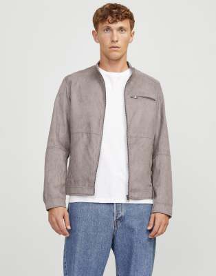 JACK & JONES Male Lederjacke Lederjacke - Bild 5