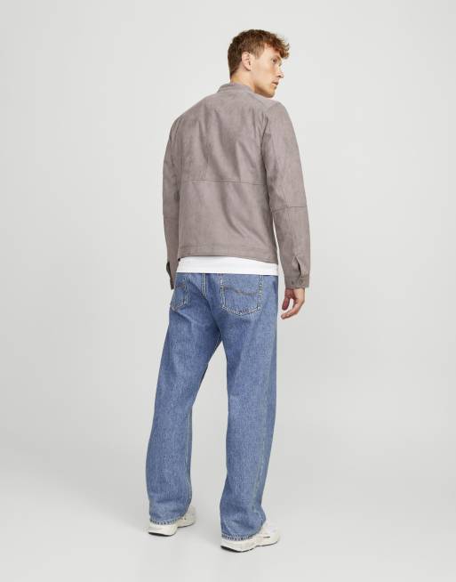 Jack & Jones – Kunstlederjacke in Falcon, 5 von 5