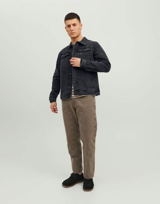Jack & Jones Kurtka jeansowa z czarnego denimu, 3 z 7