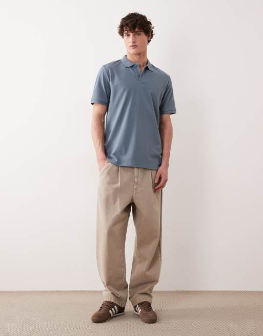 Jack & Jones – Kurzärmliges Polohemd in Blau, 3 von 5