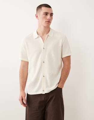 Strick-Shirt | Regular Fit, Kurzarm, Casual, Bei max. 40°C im schongang waschen - Bild 4