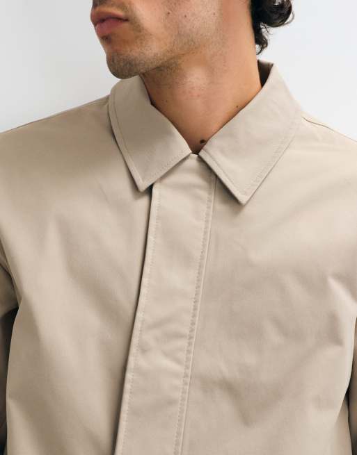 Jack & Jones kurzer Mantel in Beige, 3 von 5