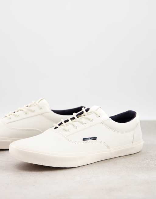 jack and jones white trainers