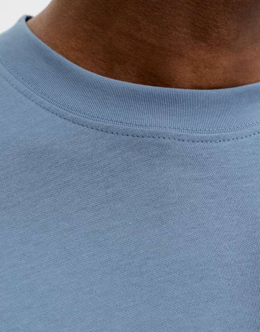 Jack & Jones langærmet T-shirt i Blue Mirage, 5 af 7