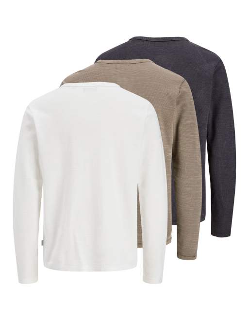 Jack & Jones langærmet T-shirt i mørk marineblå, 6 af 6