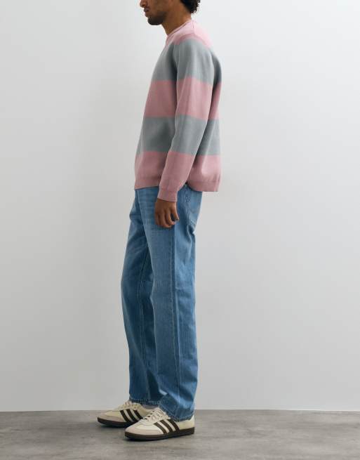 Jack & Jones – Lässig geschnittene Jeans in hellblauer Waschung , 3 von 5