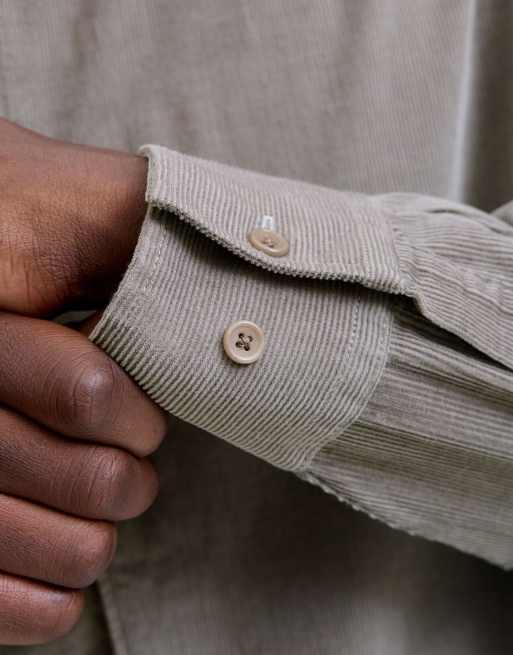 Jack & Jones – Lässiges Hemd in Steingrau, 6 von 7