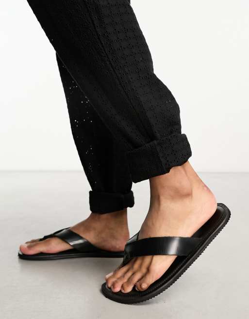 Mens flip best sale flops asos