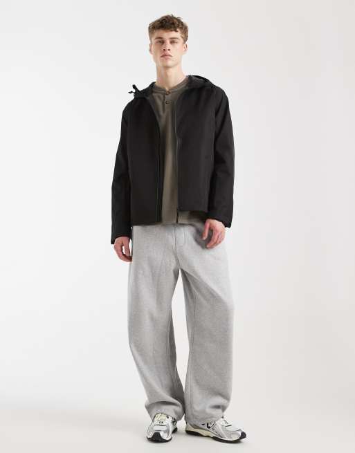Jack & Jones lightweight hooded jacket in black, 2 of 5