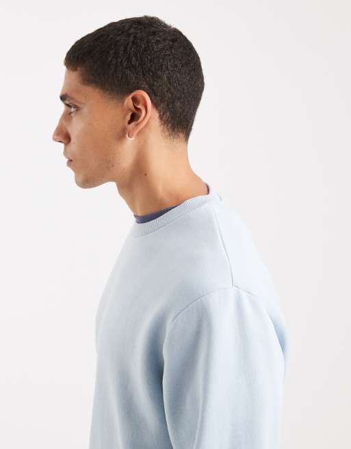 Jack & Jones – Ljusblå sweatshirt, 4 av 5