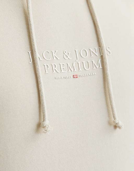 Jack & Jones – Ljusgrå huvtröja, 5 av 7