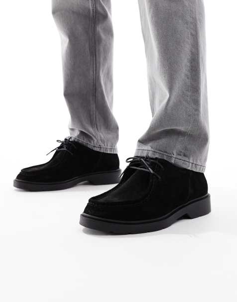 Jack & Jones – Loafer aus Wildleder in Schwarz - view 1