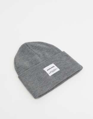 gray polo beanie