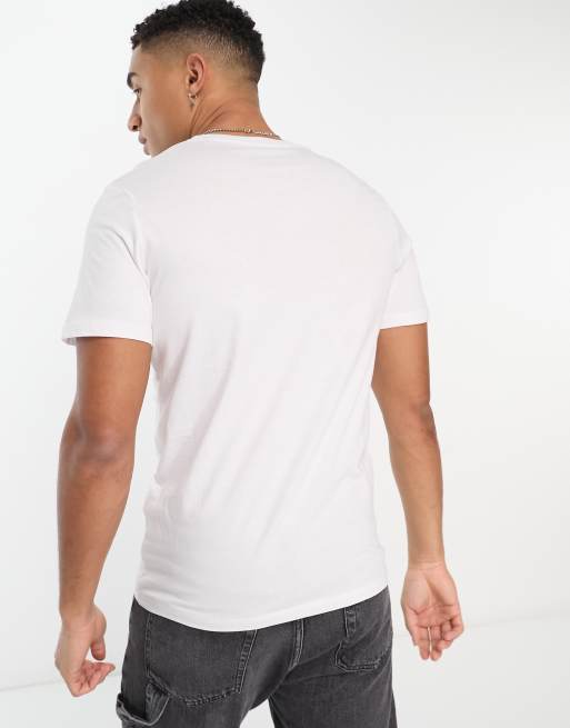 Jack and jones store white t shirt