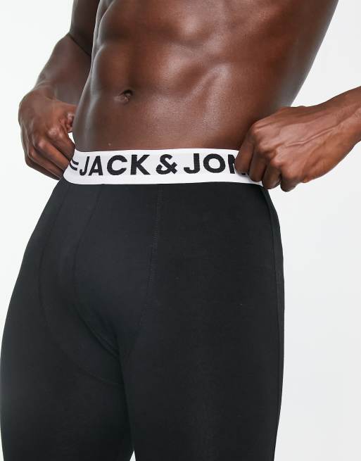 THE NORTH FACE BLACK TIGHT LONGJOHNS UNDERWEAR SPORT SLEEPWEAR S